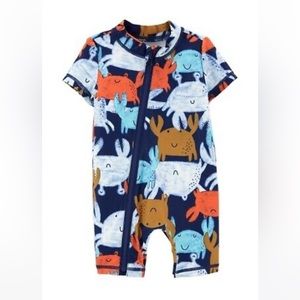 Baby Carter's Crab 1-Piece Rashguard size 24m